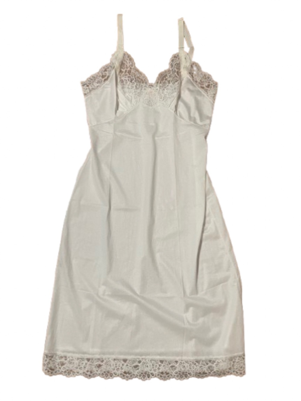 Baronet Vintage Lingerie Women's Lace-Trim Slip Night Dress Size 32